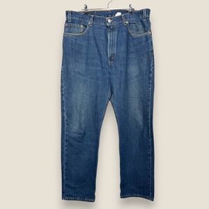 Vintage Y2K Levi's 505 Jeans Regular Straight Leg Dark Tag Size 38x30 (36x30)